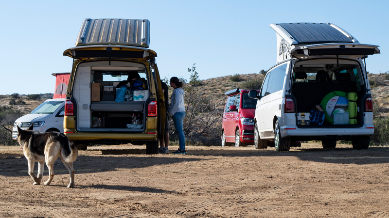 Illustration for article titled The 2018 VW T6 California Van Is The Best Car That's Also A House